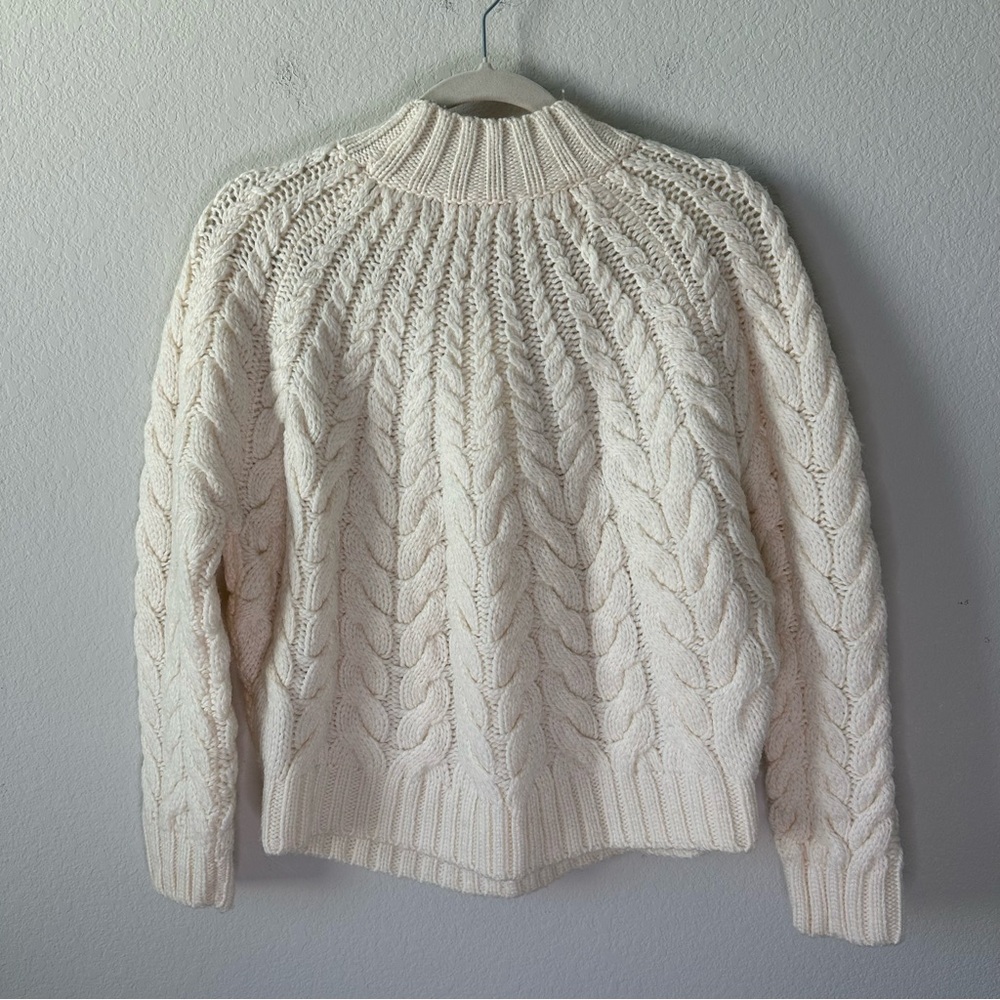NWT Sezane Diego Cream Sweater - Picture 4 of 14